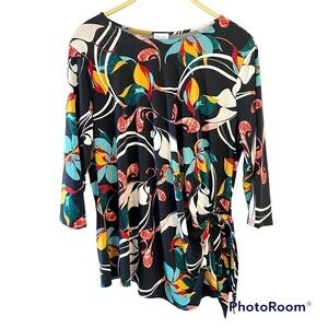 VINTAGE Bend Over Multicolor Blouse by Levi Strauss size XL